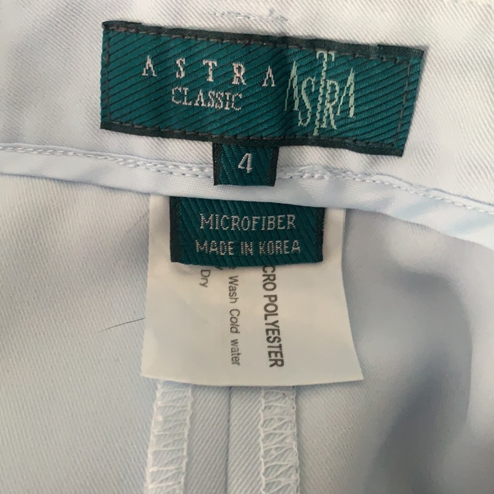 Astra Classic Pale Blue Pleated Skirt - Picture 3 of 3